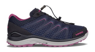 Lowa Wanderschuhe Maddox Low GTX (Multifunktions, Textil/Synthetik, wasserdicht) navyblau/beere Damen